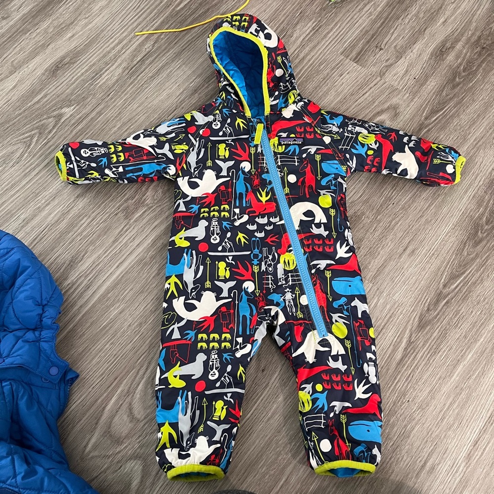 Patagonia reversible baby suit